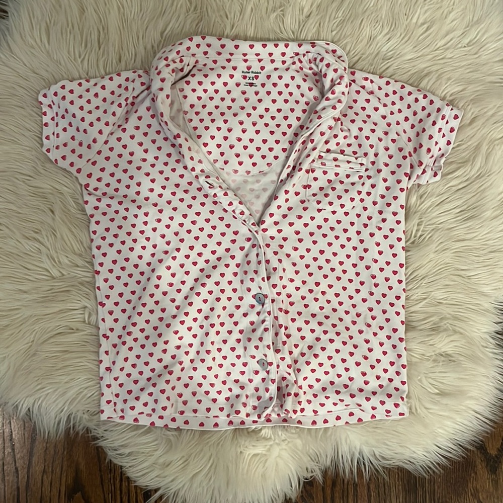 ROLLER RABBIT PINK HEARTS